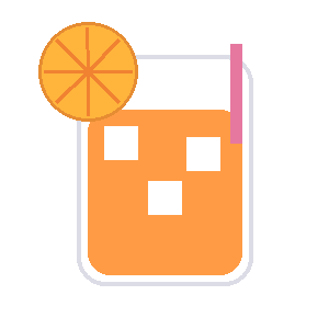 Aperol spritz sticker